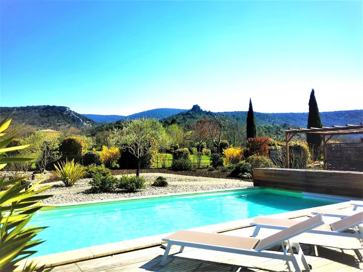 Campsite Roulotte De La Villa Font Vive - Tout Equipee, Tout Confort, Situation Ideale Sud Ardeche Grospierres